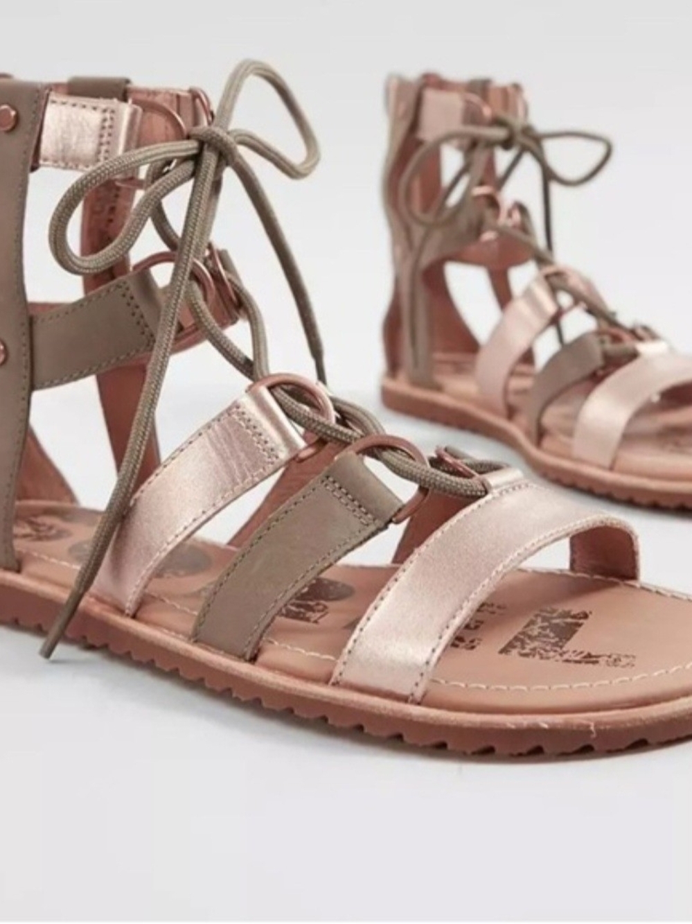 Ella Lace-Up Gladiator Sandals